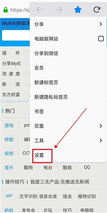 蚂蚁浏览器